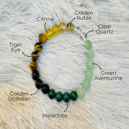 Road Opener Round Beads Bracelet