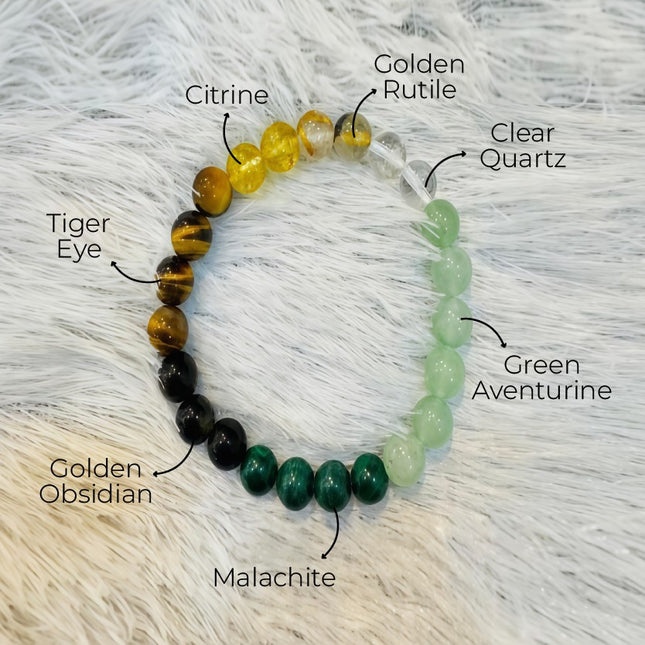 Road Opener Round Beads Bracelet