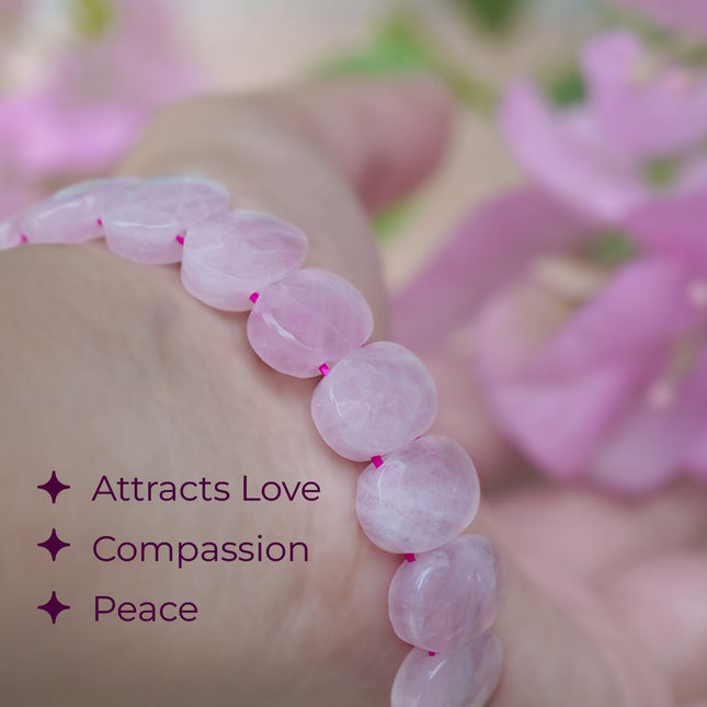 Rose Quartz Designer Beads