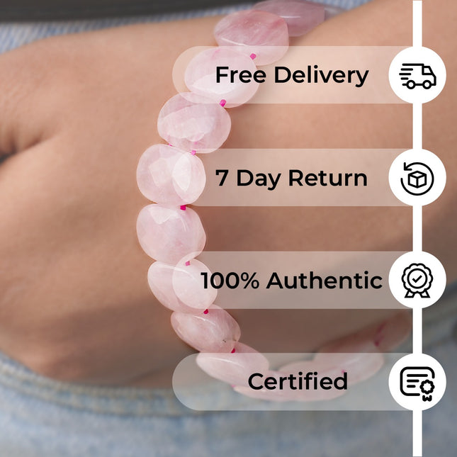 Rose Quartz Designer Beads