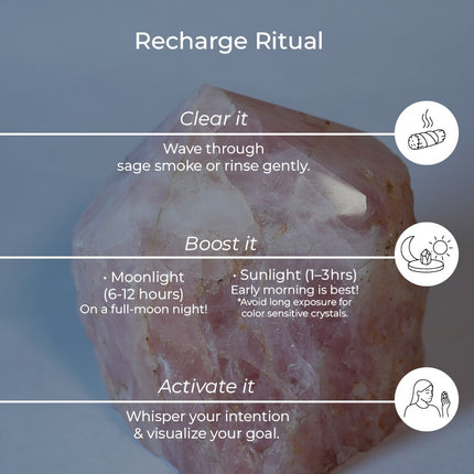 Rose Quartz Raw Points – Stone of Unconditional Love, Healing & Compassion