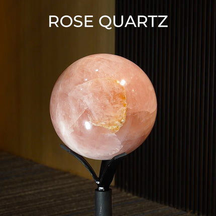 Rose Quartz Crystal 9.9 Kg Ball – Stone of Love, Harmony & Emotional Healing
