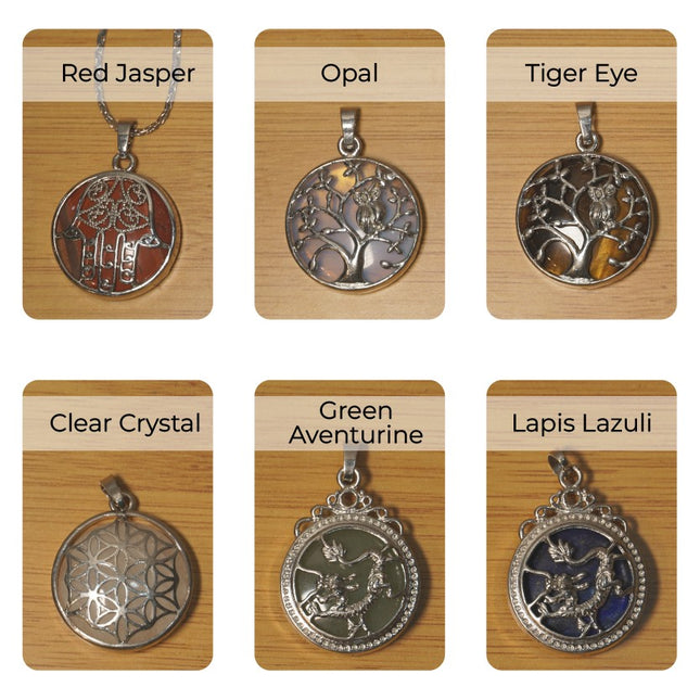 🔮 Round Pendants