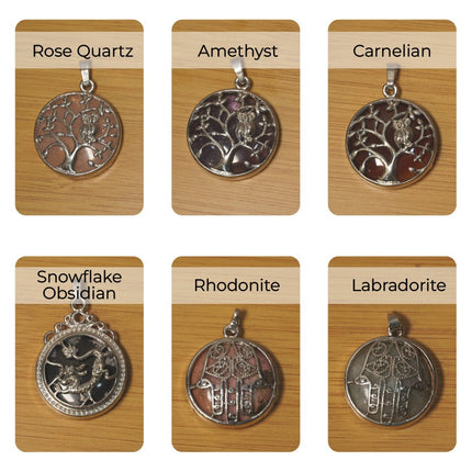 🔮 Round Pendants