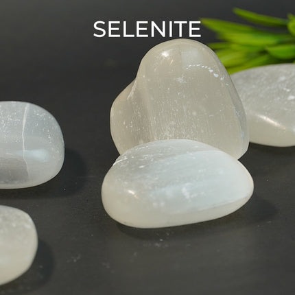🤍 Selenite Big Heart Stone