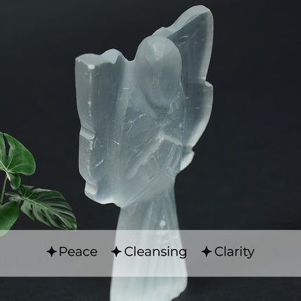 Selenite Angel – Divine Light, Cleansing Energy & Higher Guidance