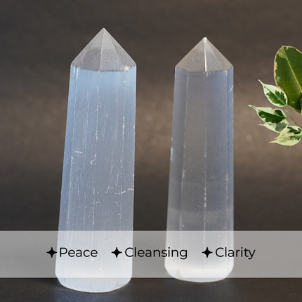 Selenite Wand – Purify, Calm, and Elevate Your Energy