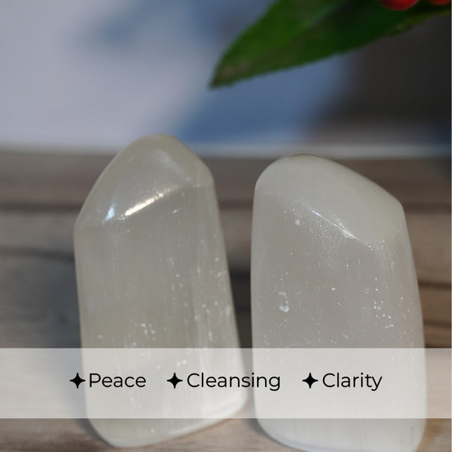 Selenite Free Form – Divine Clarity | Energy Cleansing | Spiritual Connection