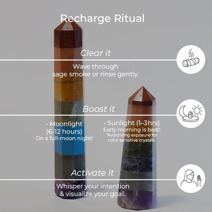 Seven Chakra Healing Wand – Balance, Align & Energize Your Entire Energy System