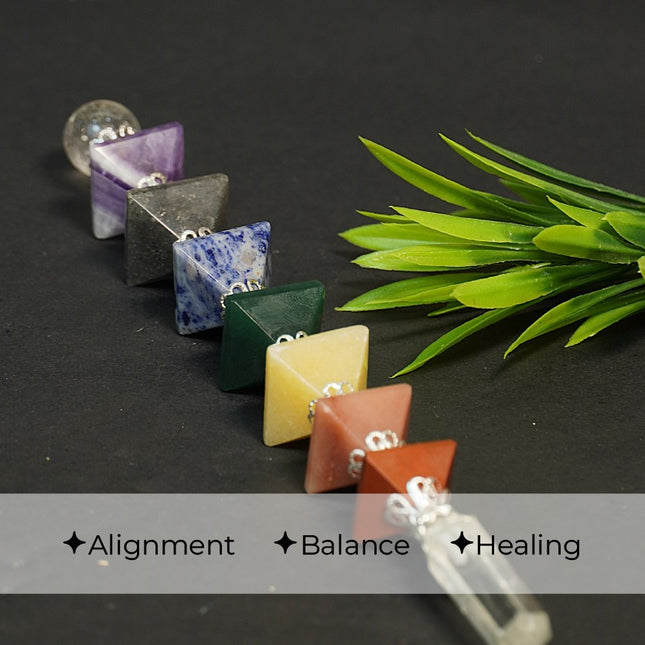 🔺 7 Chakra Energy Pyramid Stick