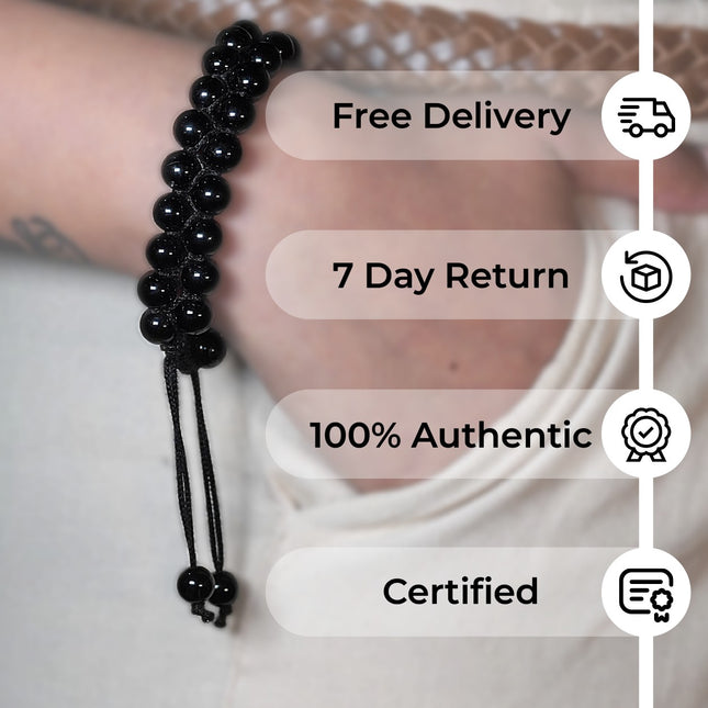 Shungite Double Dori Bracelet