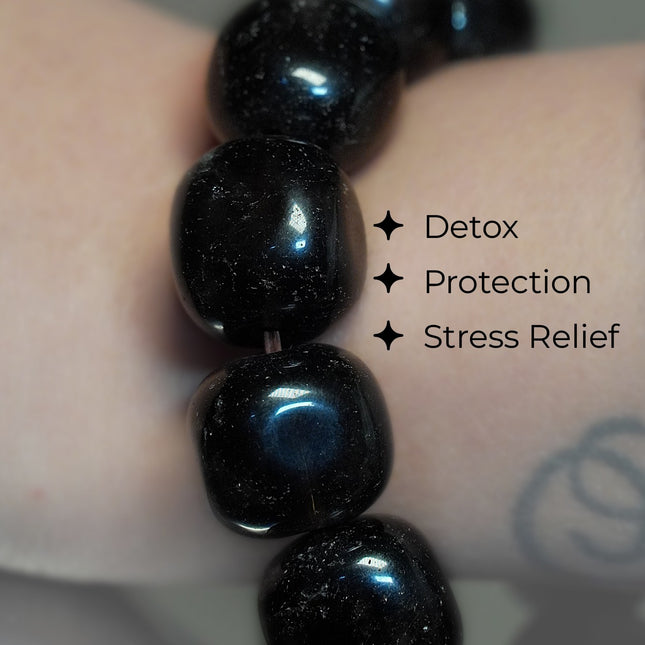 Smoky Quartz Tumble Bracelet – Ground Your Energy, Clear Your Mind