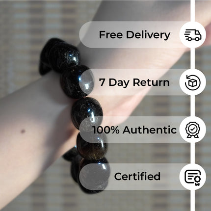 Smoky Quartz Tumble Bracelet – Ground Your Energy, Clear Your Mind