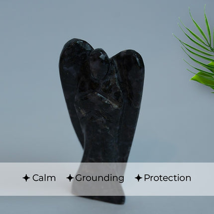 Smoky Quartz Angel – Grounding Protection, Emotional Release & Gentle Strength