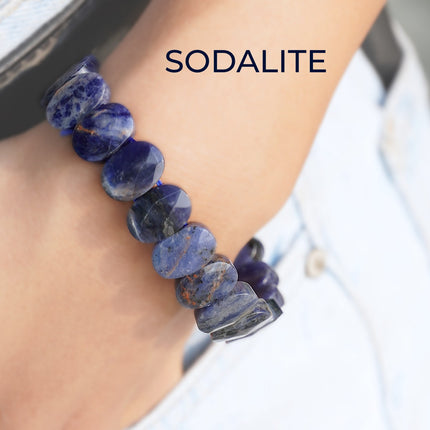 Sodalite Designer Beads – Speak Your Truth, Embrace Inner Wisdom