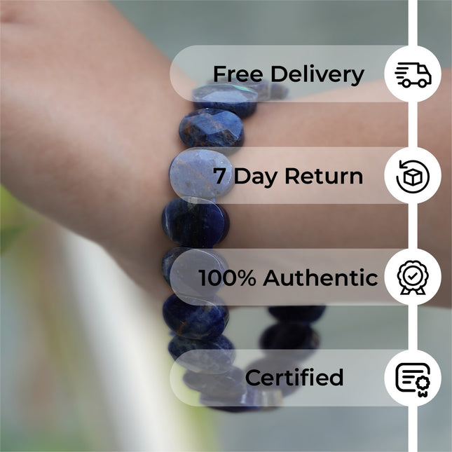 Sodalite Designer Beads – Speak Your Truth, Embrace Inner Wisdom