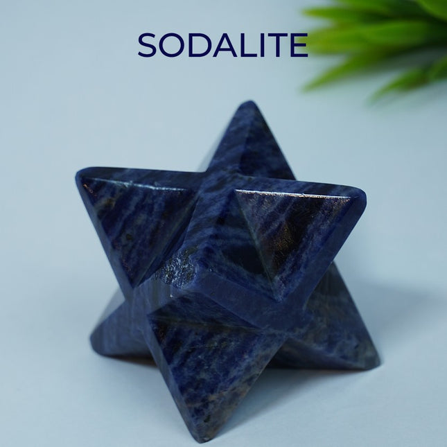 Sodalite Merkaba Big Star