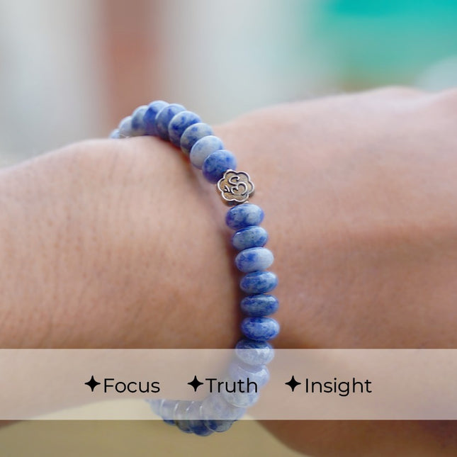 Sodalite Wati Bracelet – Stone of Wisdom, Clarity, Inner Peace and Communication
