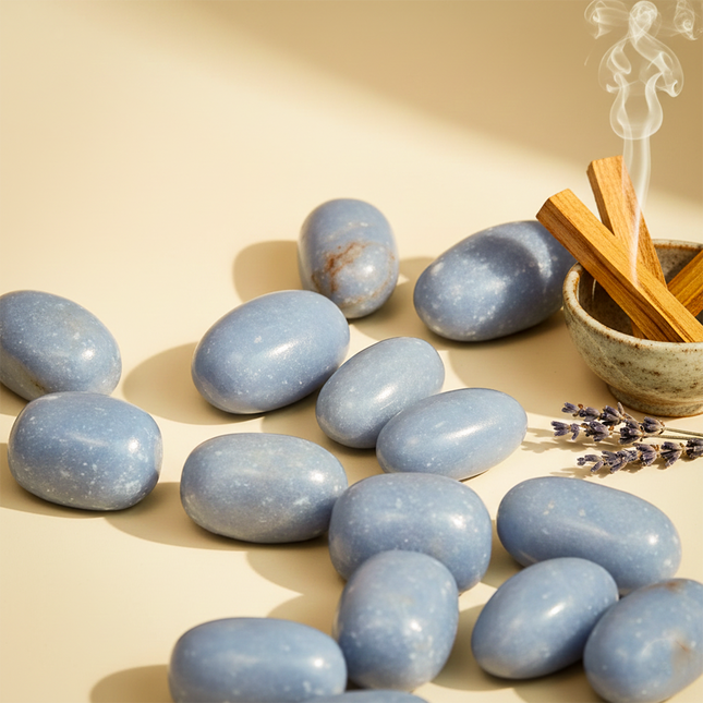 Angelite Star Tumble