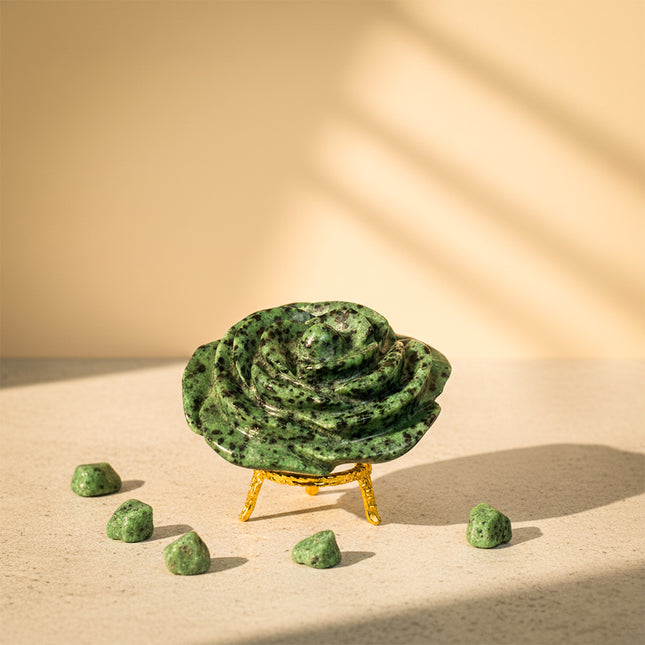 Ruby in Zoisite Stone Flower