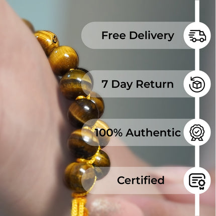 Tiger Eye Double Dori Bracelet
