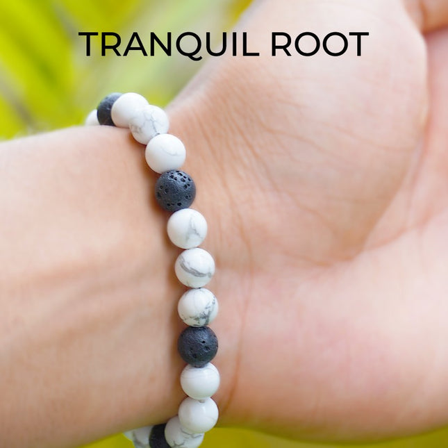 Tranquil Root Round Beads Bracelet