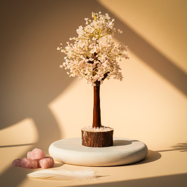 Rose Quartz Tree