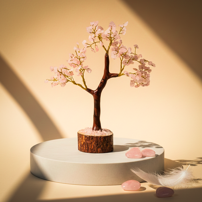 Rose Quartz Tree