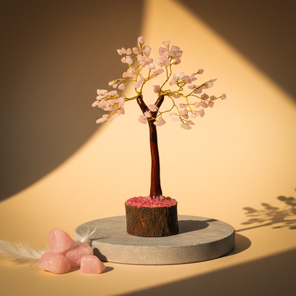Rose Quartz Tree