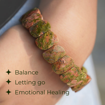 Unakite Designer Beads