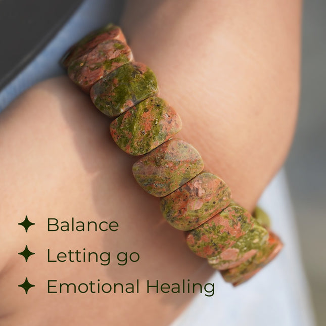 Unakite Designer Beads