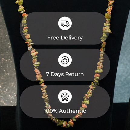 Unakite Chips Mala