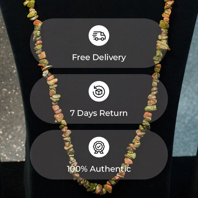 Unakite Chips Mala