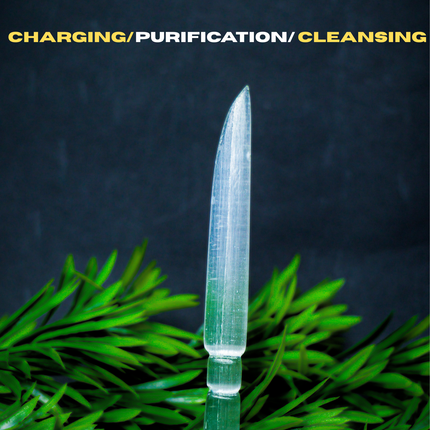 Selenite Knife