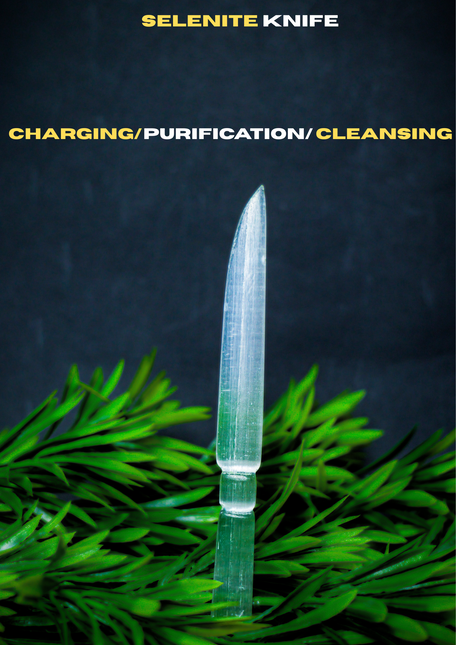Selenite Knife