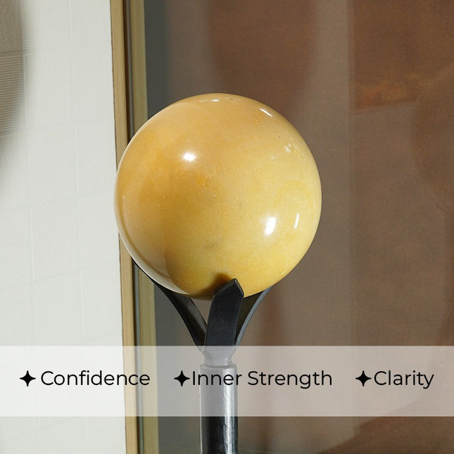Yellow Aventurine 7.2 Kg Ball – Optimism, Clarity & Success
