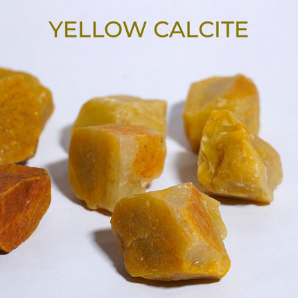 Yellow Calcite Raw Stone – Radiate Positivity & Mental Clarity